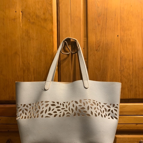Light blue tote bag - Picture 3 of 4